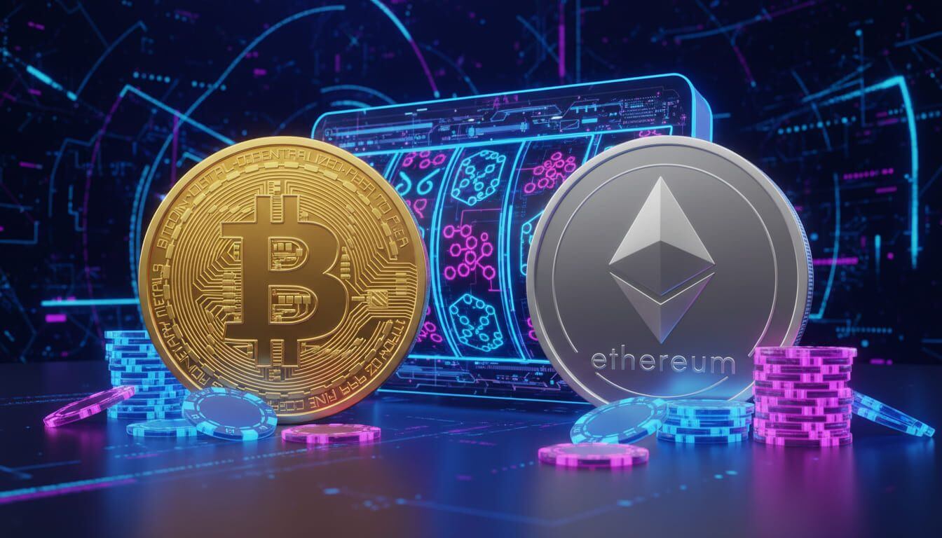 2026年 仮想通貨カジノとビットコインのイメージ
