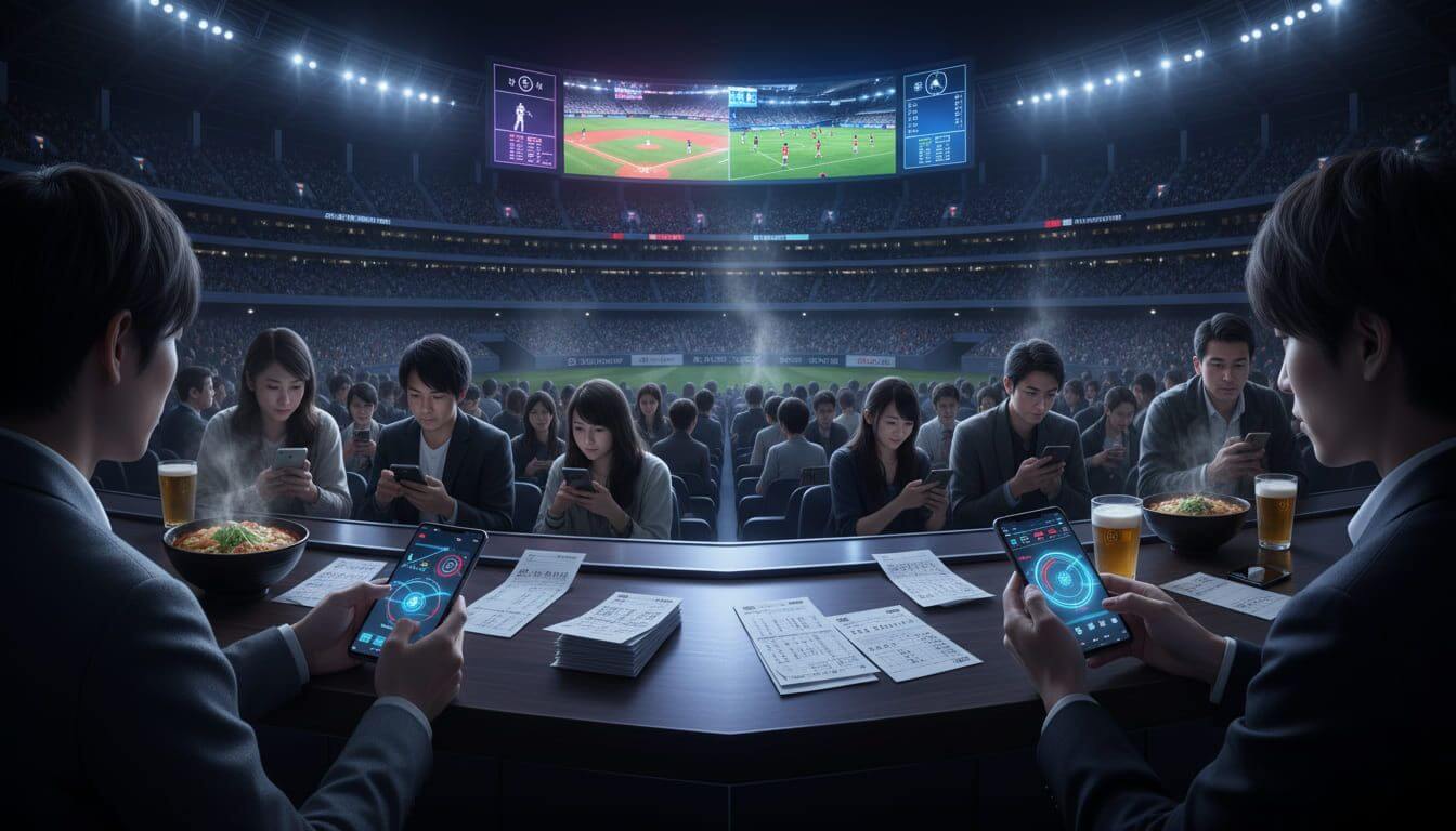 2026年 スポーツベットとオッズ画面のイメージ